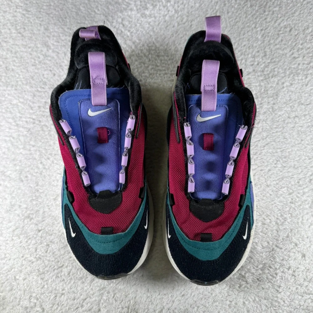 Nike Air Max Furyosa NRG Night Green Raspberry Red Womens 10.5 Sneaker